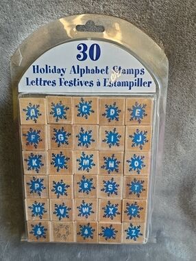 Michaels Holiday Alphabet Stamps